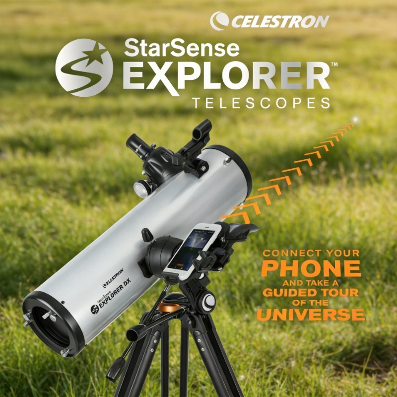 Telescope Reflector 130 - Астрономический телескоп Celestron DX130AZ StarSense Explorer