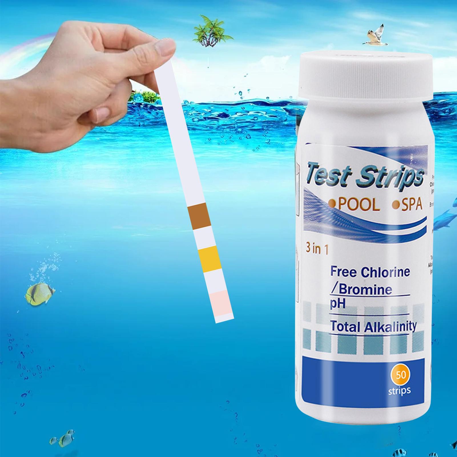 Water Testing Kit - Тест-полоски для определения хлора и pH