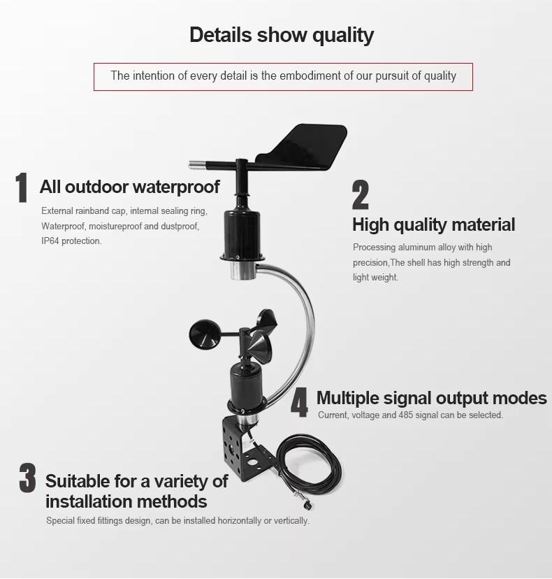 Промышленный анемометр для изм – обзор и цена Anemometer Wind Speed