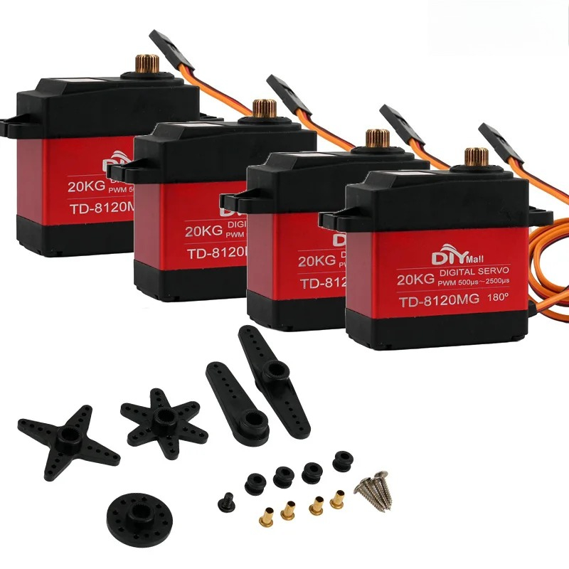Цифровой серводвигатель TD-812 – обзор и цена Robot Arm Motor