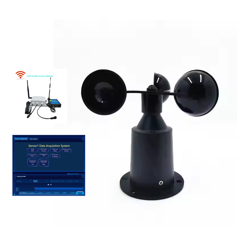 Высокоточный пластиковый датчи – обзор и цена Anemometer Wind Speed