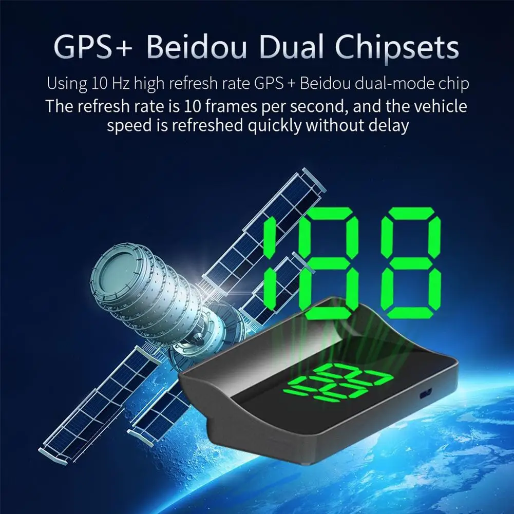 HD M2 проекционный дисплей GPS – обзор и цена Anemometer Wind Speed